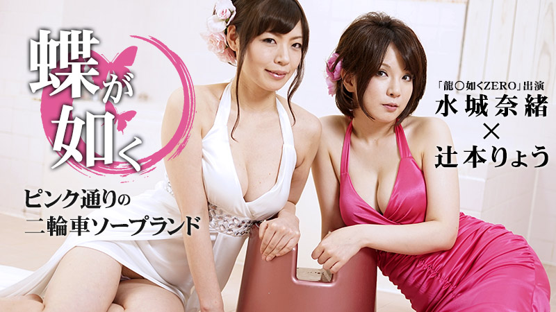 加勒比030715-823蝶如雙飛SOP~辻本Ryu,水城奈緒 海报